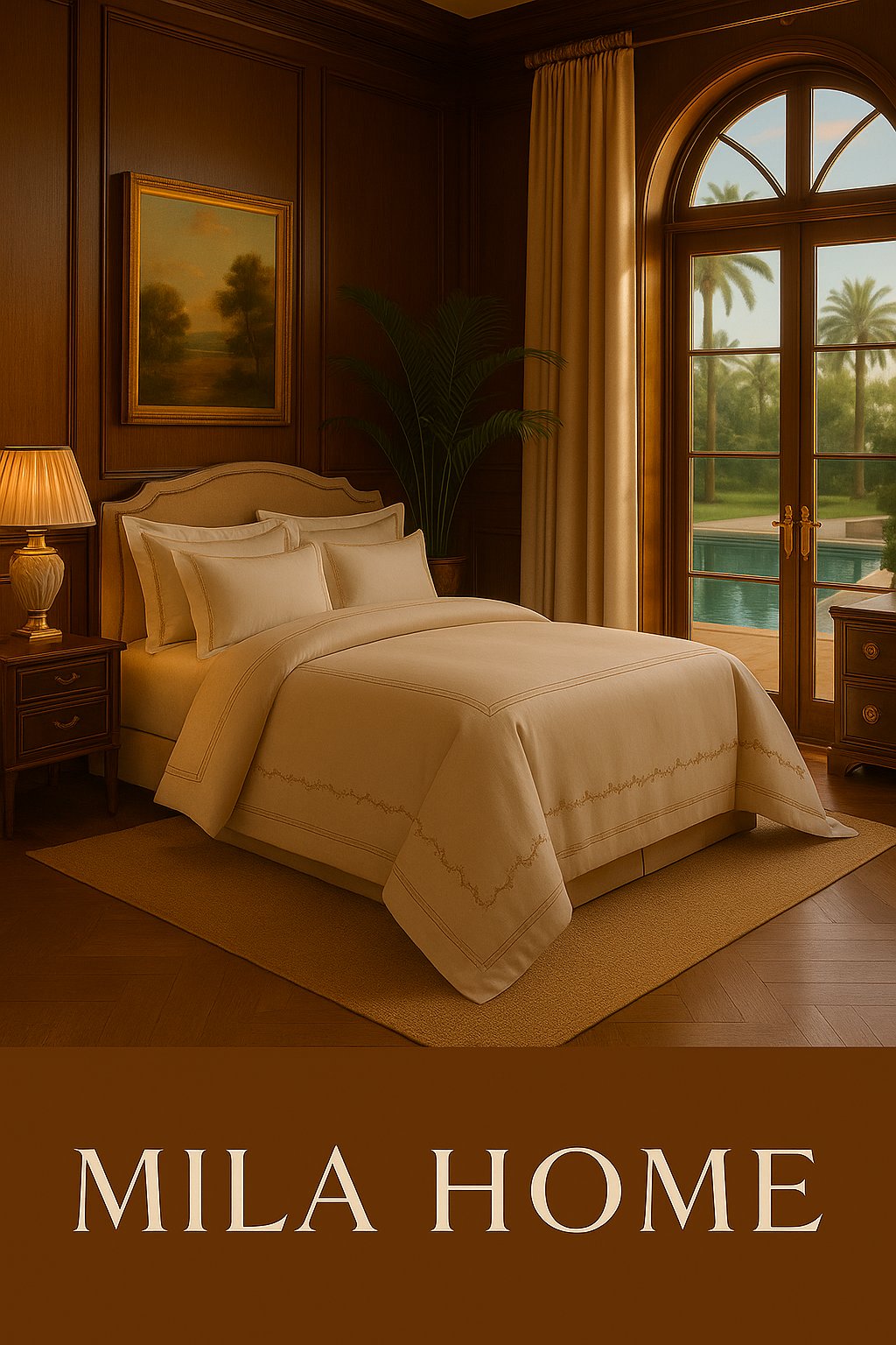 Luxury Bedlinens where you need to sleep.