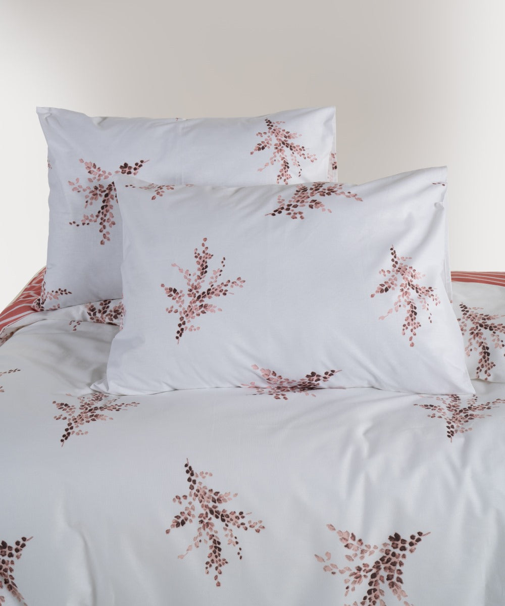 Breeze Pink Floral | The Pink Whisper Cotton Bedding Set – OEKO-TEX® Certified