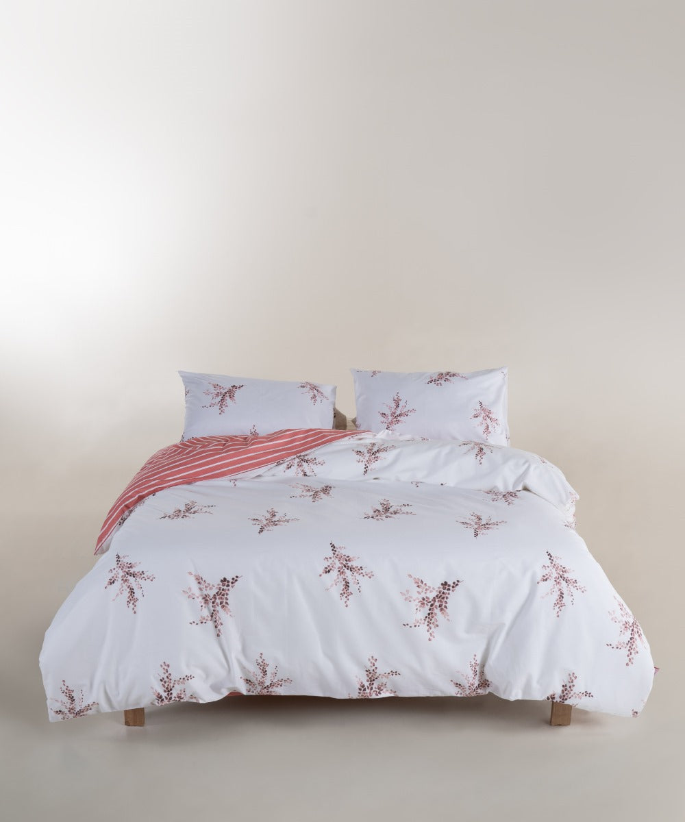 Breeze Pink Floral | The Pink Whisper Cotton Bedding Set – OEKO-TEX® Certified