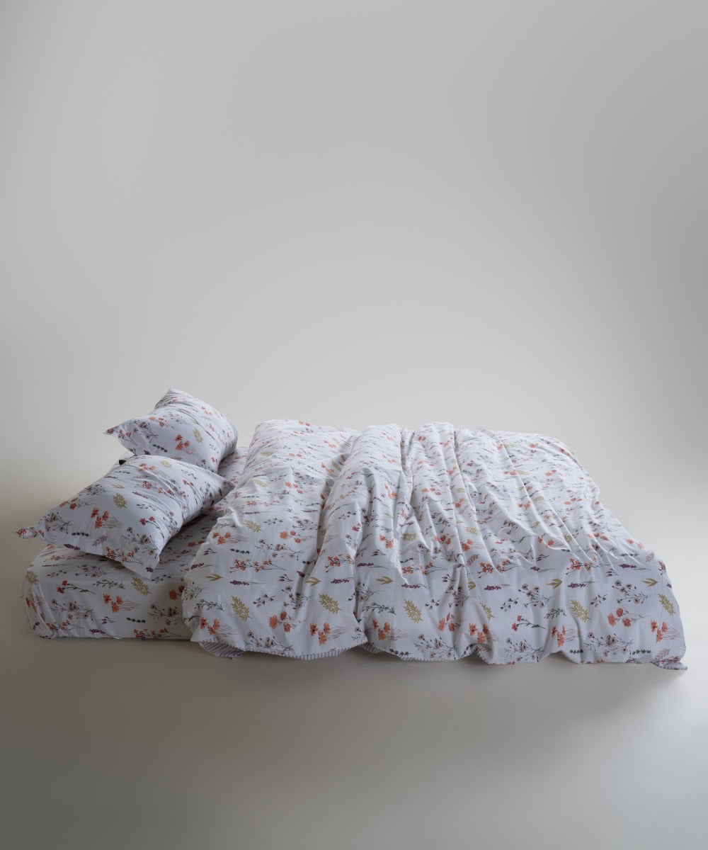 Floral Dance Bedding Set | OEKO-TEX® Certified Pure Cotton Duvet Set – 144 TC