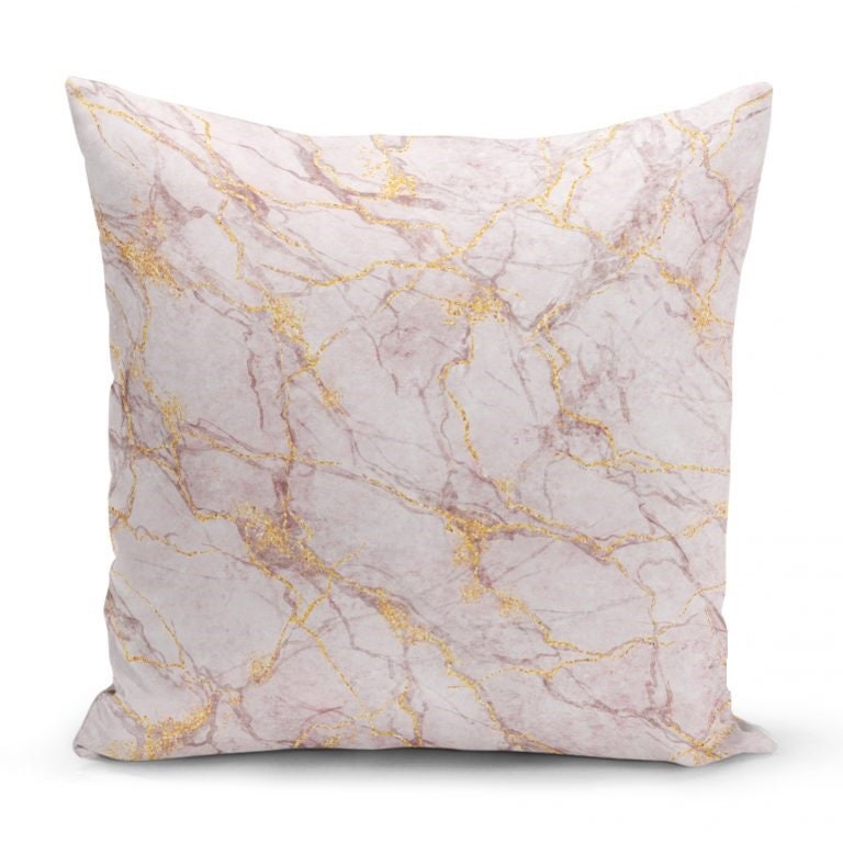 Pink Sky Set of 3 Pillow Cases, First Quality Fabric Throw Pillow Covers Indoor, Outdoor, Sofa, Living Room, Bedroom, Chair, Garden 45x45cm