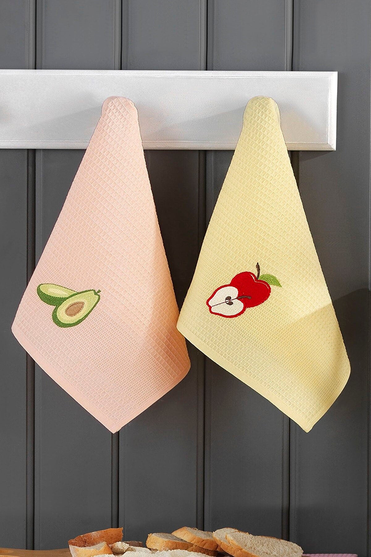 Luxury Kitchen Towels Set Of 8 Pieces - Dish Towel Set - Tea Towel/Polishing Cloth/Glass Cloth - Kitchen Tea Dish Towel Set - 100% Cotton