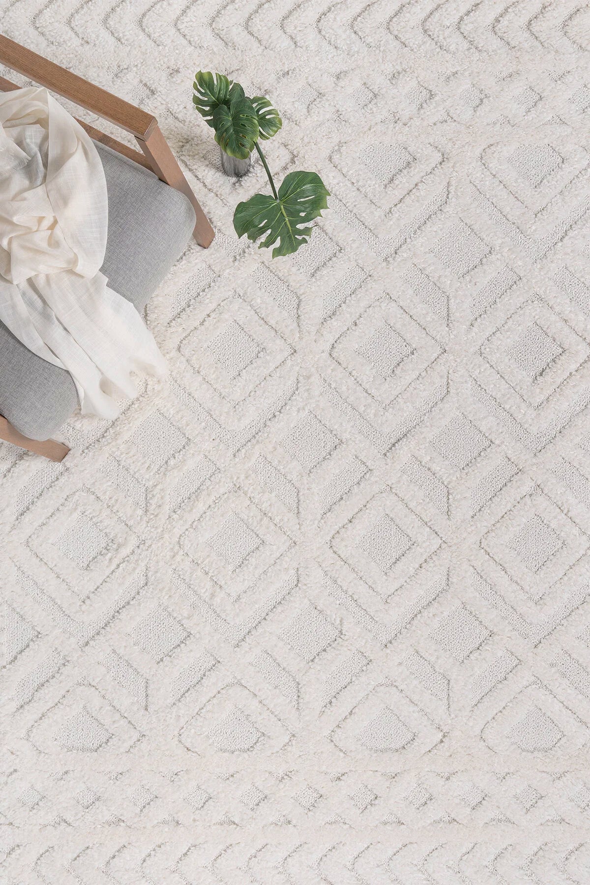 Extra Soft Plush Area Rug – 30mm Thick Pile, 2500 gr/m² Premium Carpet