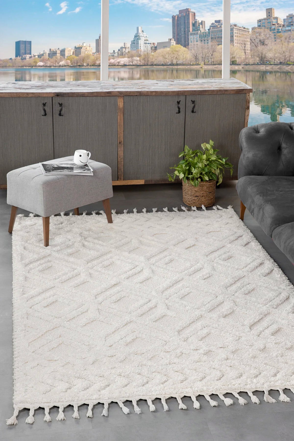 Extra Soft Plush Area Rug – 30mm Thick Pile, 2500 gr/m² Premium Carpet