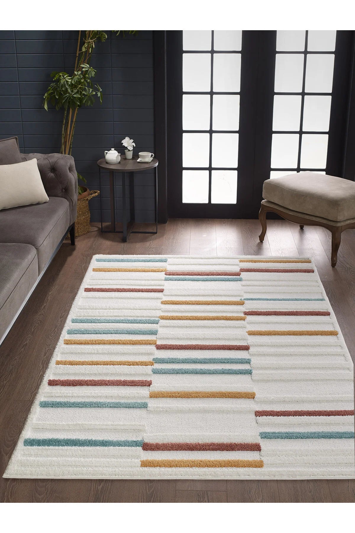 Modern Pastel Colour  Soft Area Rug – 13mm High Density Comfort– Pinterest Inspired Area Rug