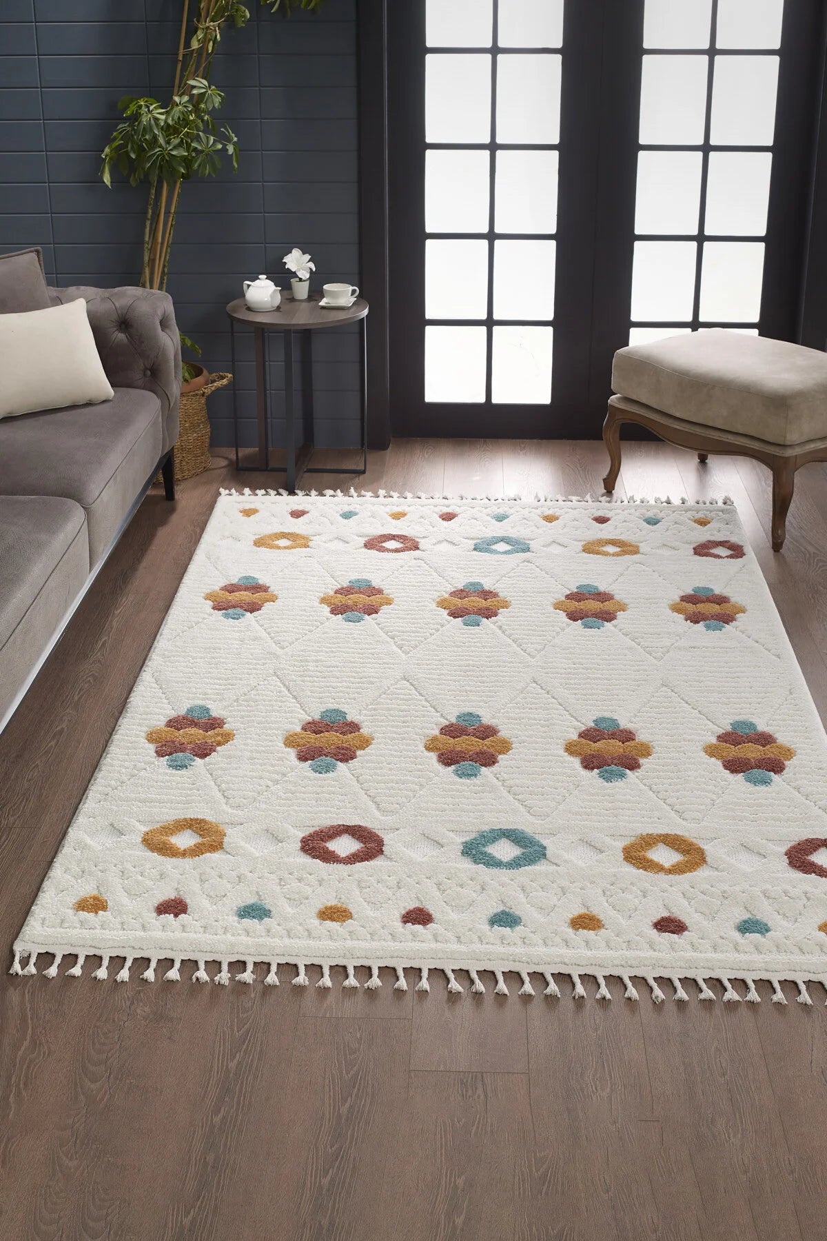 Modern Pastel Colour  Soft Area Rug – 13mm High Density Comfort– Pinterest Inspired Area Rug