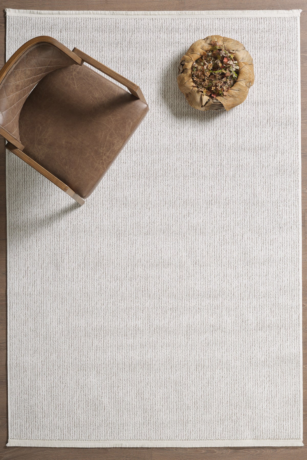 Cream Rug , 30mm Thick Pile, 2500 gr/m² Premium Carpet