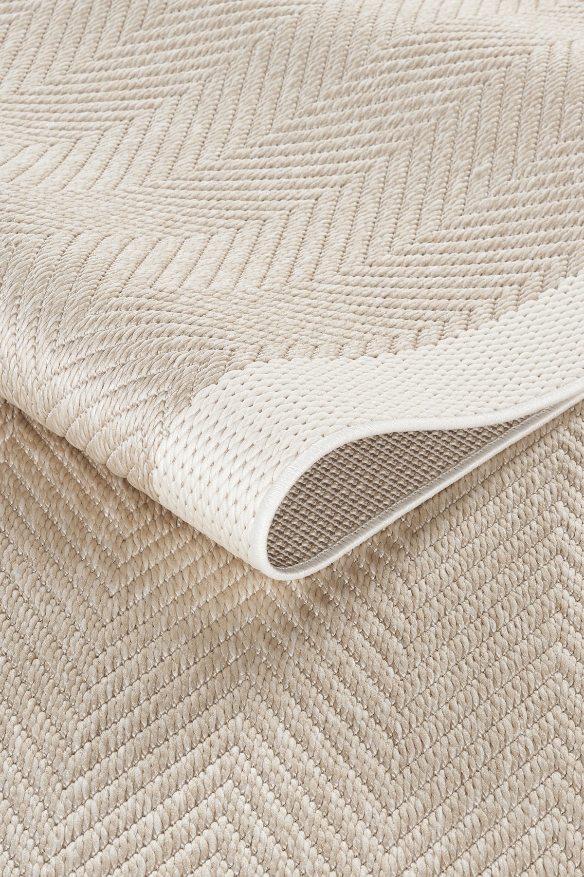 Cream Rug Jutte Natural Fiber, 30mm Thick Pile, 2500 gr/m² Premium Carpet
