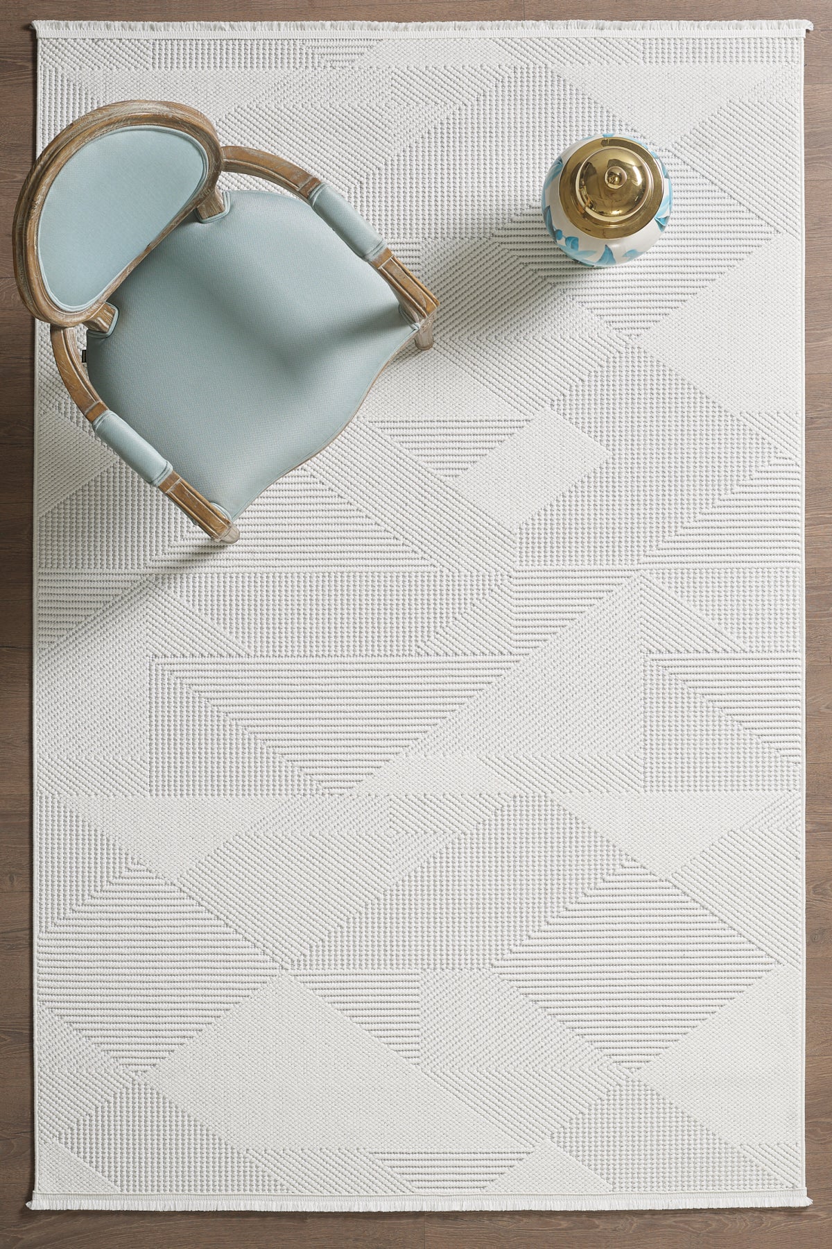 Modern Cream Bamboo Soft Area Rug – 13mm High Density Comfort– Pinterest Inspired Area Rug (Copy)