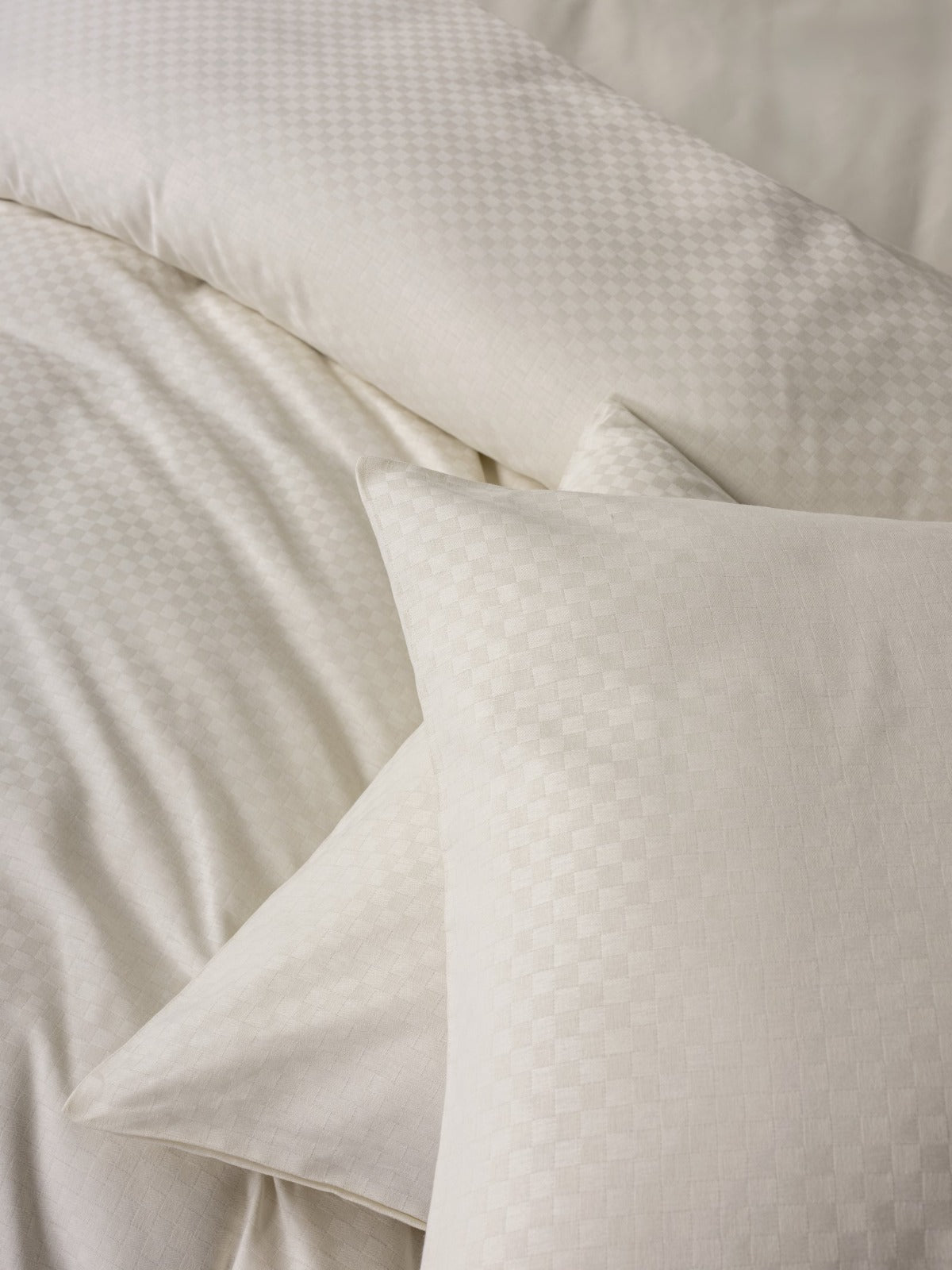 Timeless Collection Duvet Cover Set – Ivory Cream | OEKO-TEX® Certified | 100% Cotton Ranforce – 144 TC