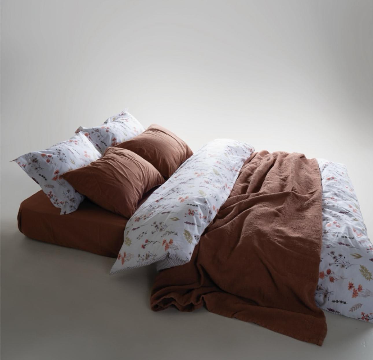 Floral Dance Bedding Set | OEKO-TEX® Certified Pure Cotton Duvet Set – 144 TC