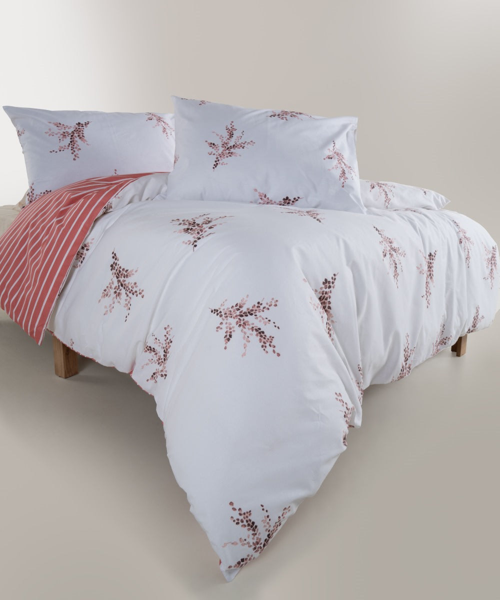Breeze Pink Floral | The Pink Whisper Cotton Bedding Set – OEKO-TEX® Certified