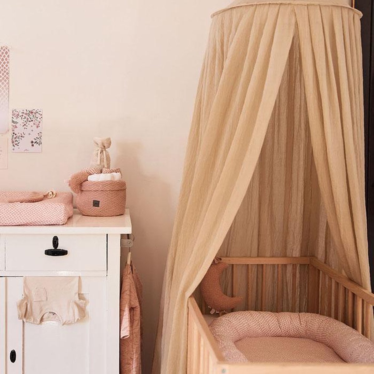Kids Room Canopy,Bed Canopy,Bed Baldachin,Montessori Bed, Canopy Bed Curtains,Children's Mosquito Net,indigo Mosquito Net,French Linen