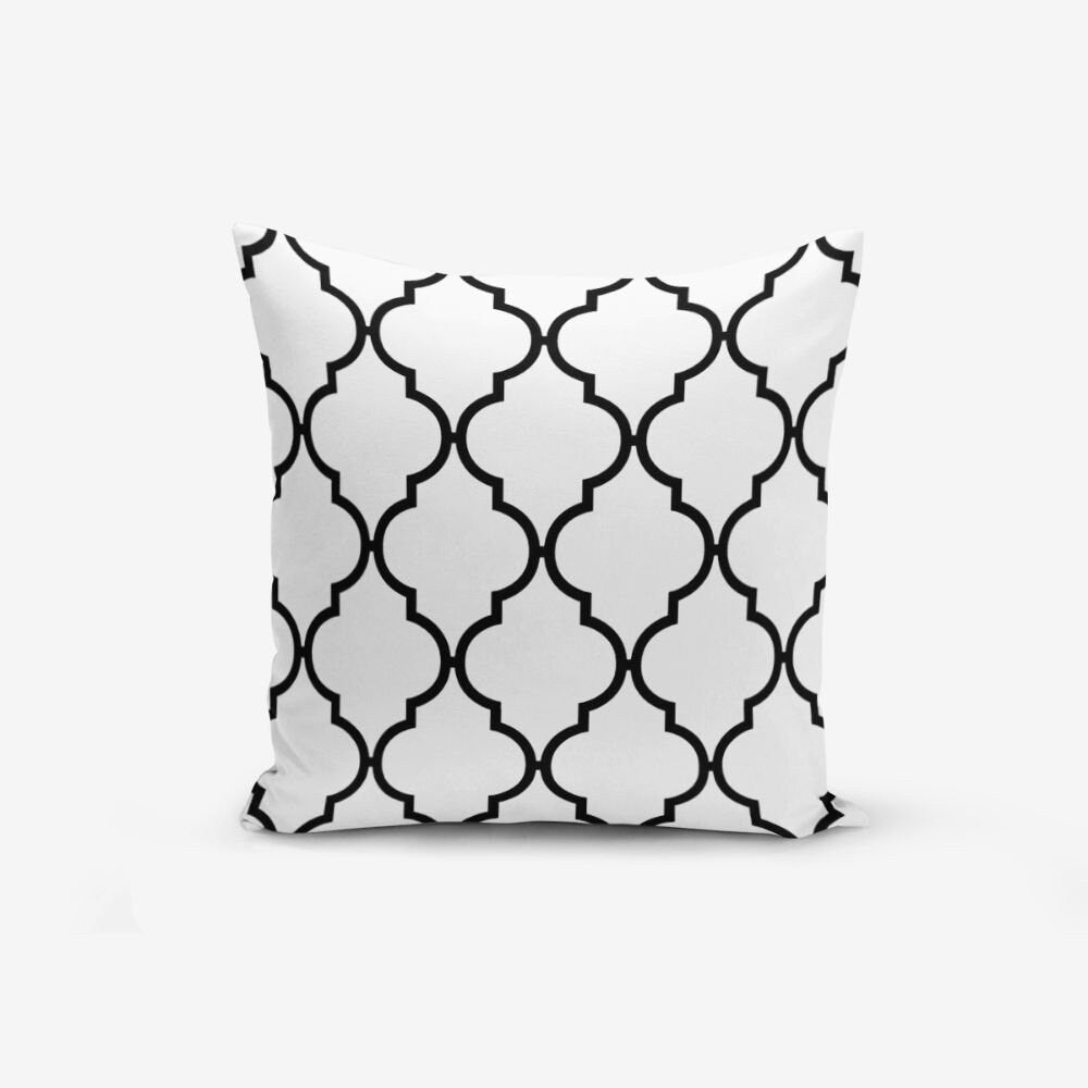 Black and White Throw Pillow Covers Modern Zig Zag Geometric Throw Pillowcase Ogea Cushion Covers Set of 4 Pieces Pillow Covers 18x18 inch