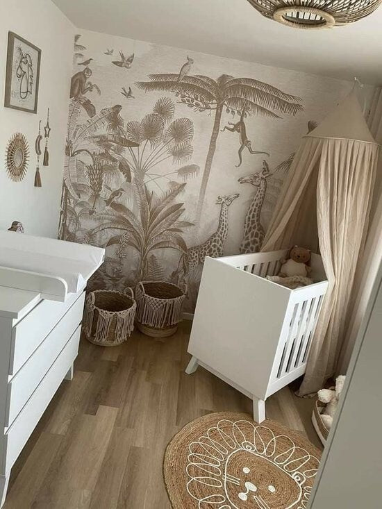 Beige Canopy,Bed Canopy,Bed Baldachin,Montessori Bed, Canopy Bed Curtains,Children's Mosquito Net,indigo Mosquito Net,French Quality Linen
