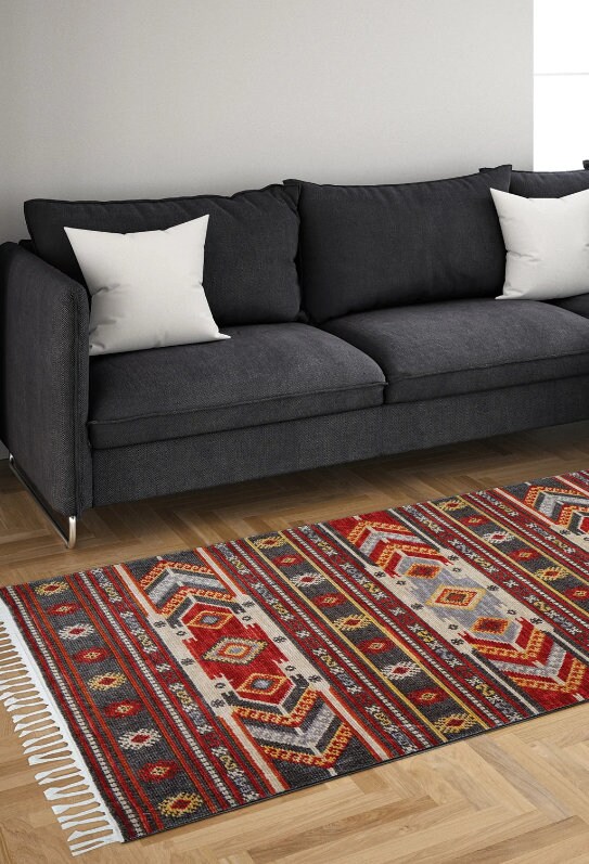 Luxury Turkish Area Rug - Elegant Colorful Design, Best Seller | Traditional Handcrafted Beauty for Timeless Charm |Antique Rug|Oriental Rug