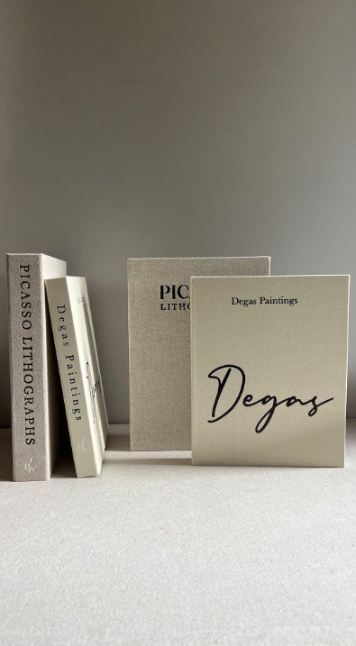 Luxury 2 Book Box Set Picasso Book Box| coffe table book | decorative book box | book box set | storage box decorative book| Picasso Design|