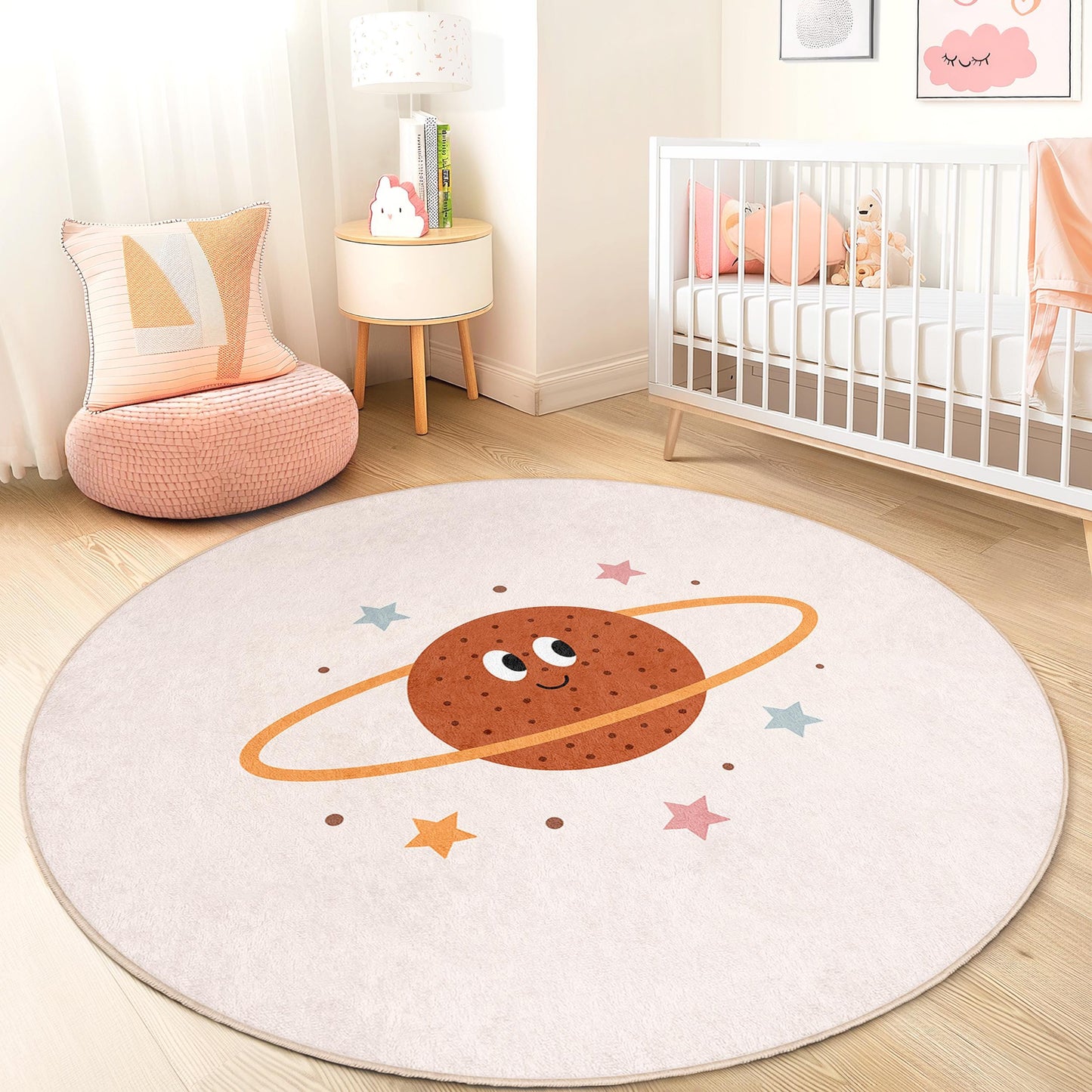 Planet Kids Rug: Soft Play Mat for Nursery & Playroom
